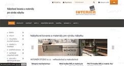 Desktop Screenshot of obchod.interierstudio.sk
