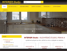 Tablet Screenshot of interierstudio.eu